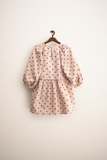 ZARA TIMELESS - POLKA DOT PRINT DRESS - Chalk pink by Zara - Image 1