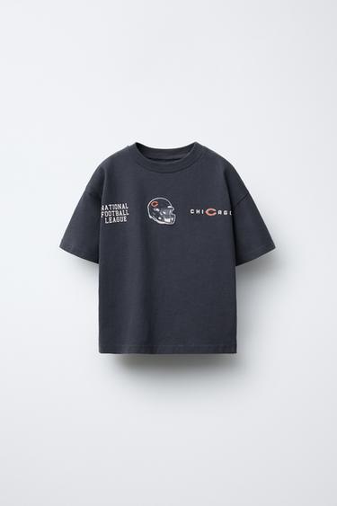 Zara CHICAGO BEARS © NFL T-SHIRT - Anthracite grey