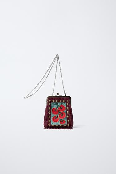 FAUX PEARL CROSSBODY BAG - Multicoloured by Zara