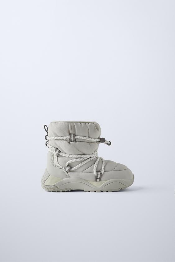 PADDED BOOT SKI COLLECTION - Off White | ZARA Canada