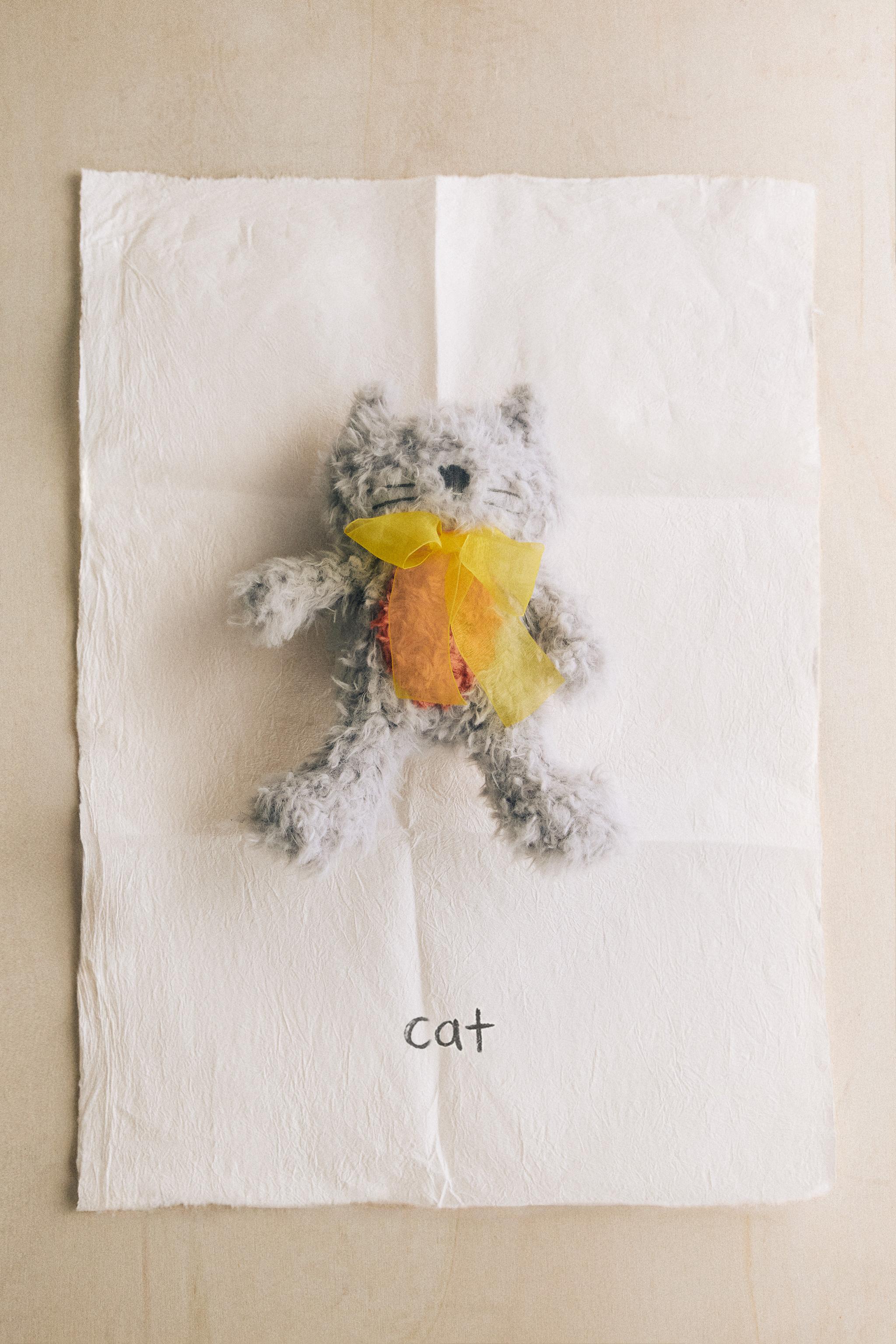 KIDS' CAT PLUSH TOY X THE ANIMALS OBSERVATORY