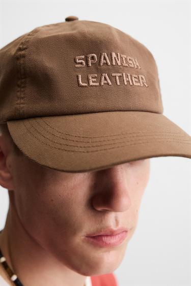 CASQUETTE DÉLAVÉE BRODERIE GUITARRICADELAFUENTE - Marron de Zara - Image 2