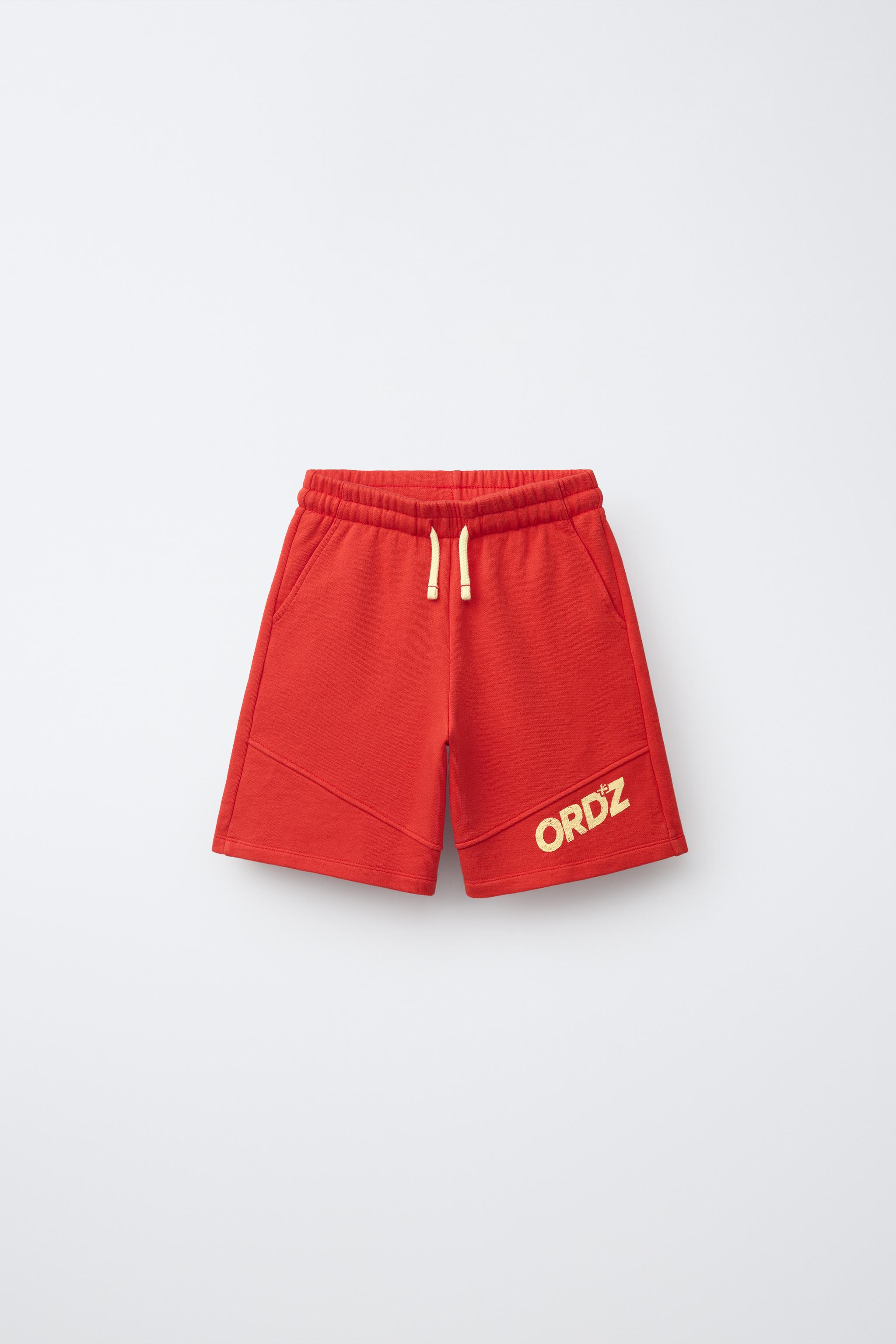 Детские шорты Zara LOGO PLUSH SHORTS — фото 2