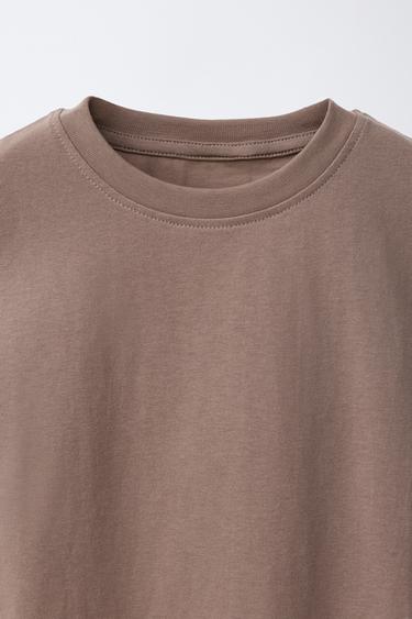 LOT DE TROIS HAUTS UNIS - Bleu / Gris de Zara - Image 3