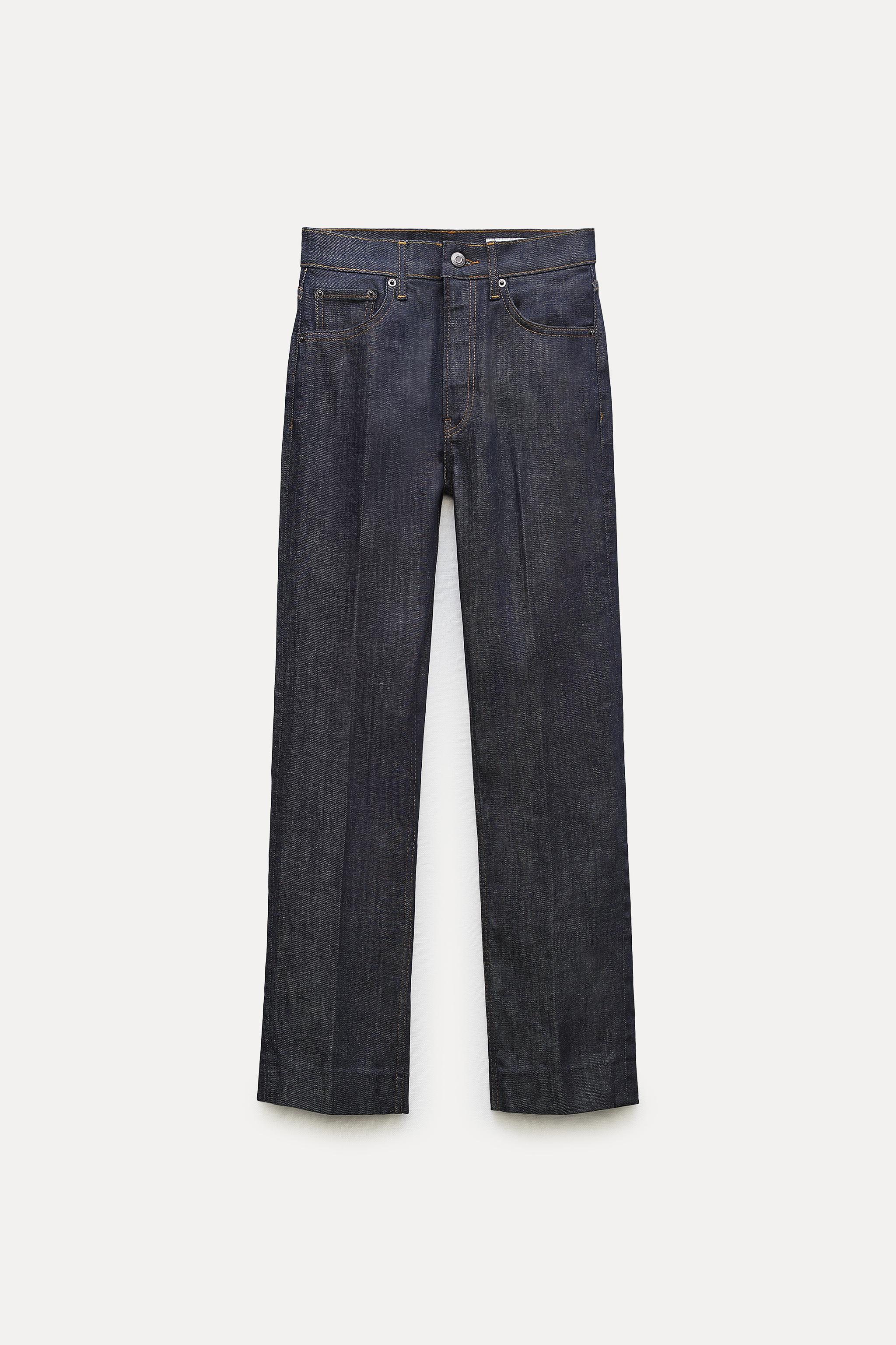 RELAXED FIT MID WAIST ZW JEANS - Blue