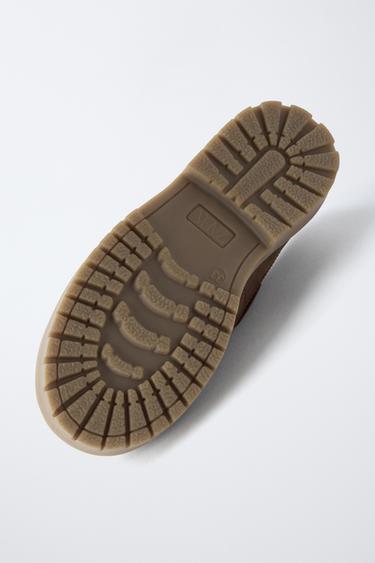 STORIESZ - CHAUSSURES BATEAU EN CUIR - Marron de Zara - Image 6