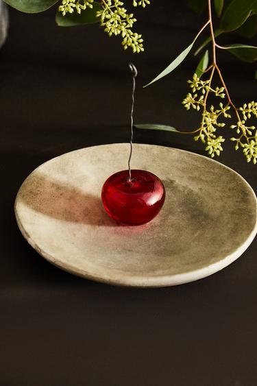 CERISE DÉCORATIVES VERRE (LOT DE 3) - Rouge de Zara - Image 5