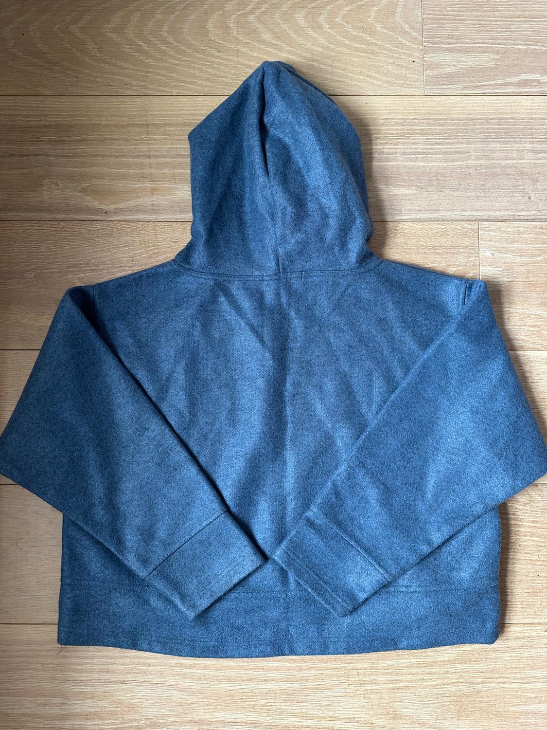 BLUE BOXY HOODIE - Image 5
