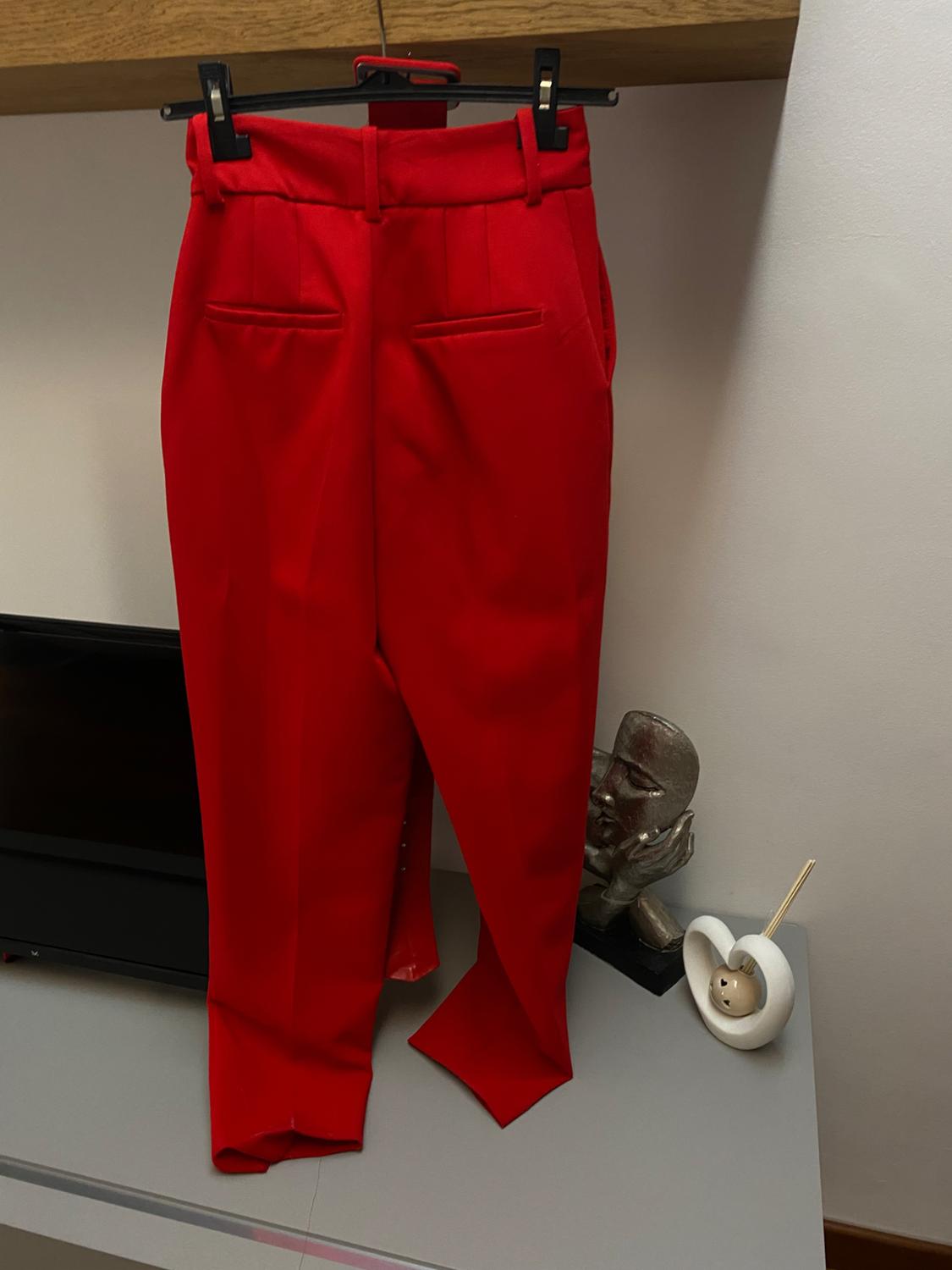 TROUSERS WITH LINED BELT - Image 4