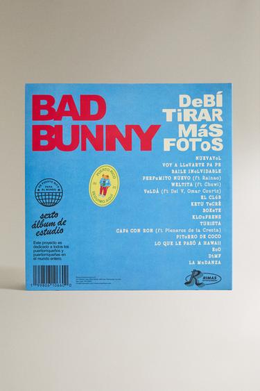 BAD BUNNY - DtMF VINYL - Multicoloured by Zara - Image 3