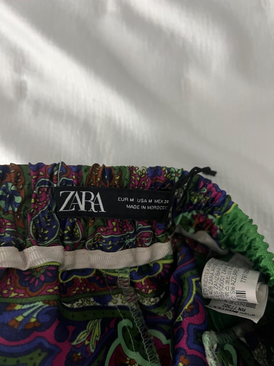 PRINTED ANKLE PANTS - Image 3