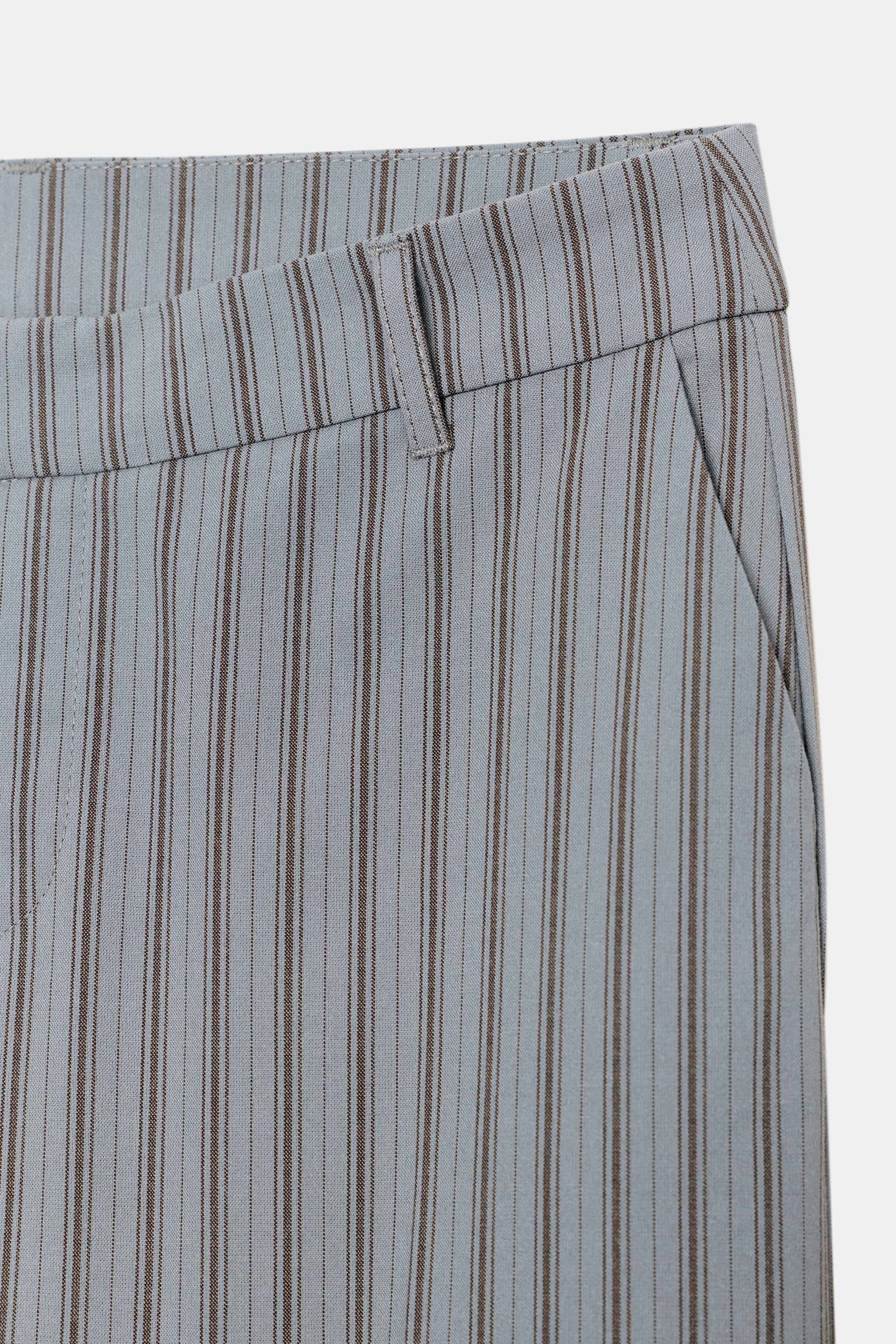 PINSTRIPE FLARE PANTS