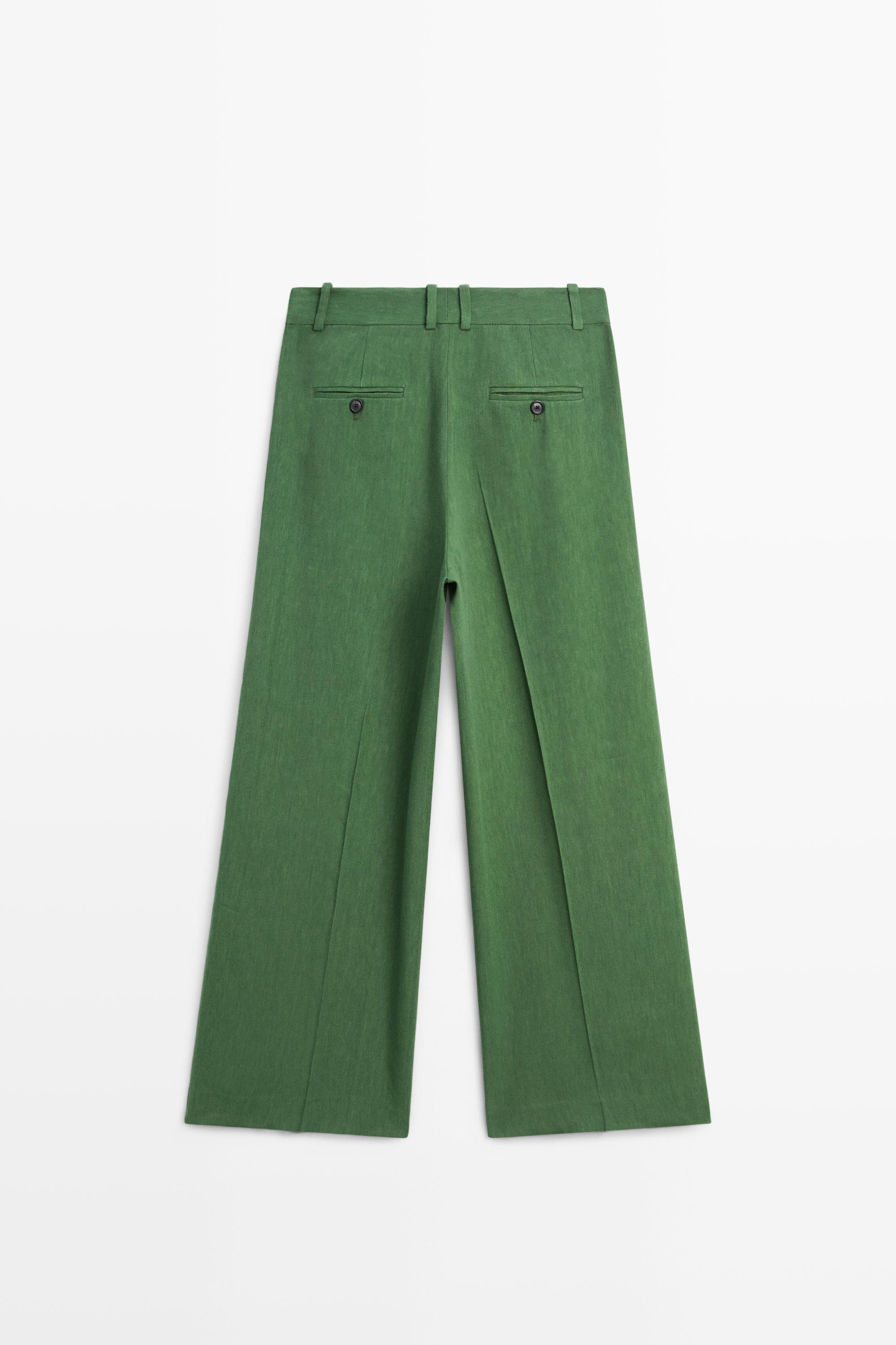 Flowing total look pants