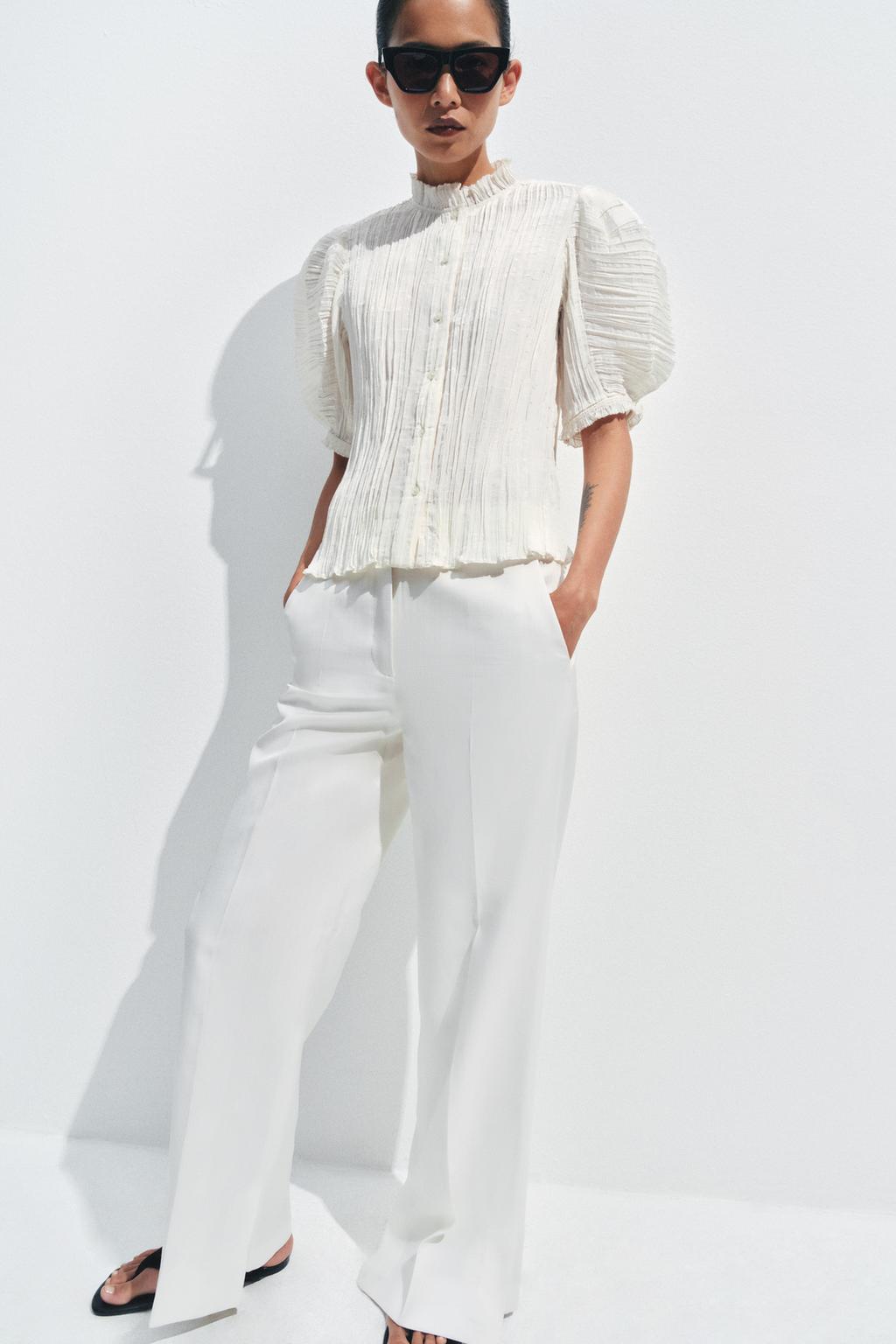 ZW COLLECTION PLEATED BLOUSE - image 2