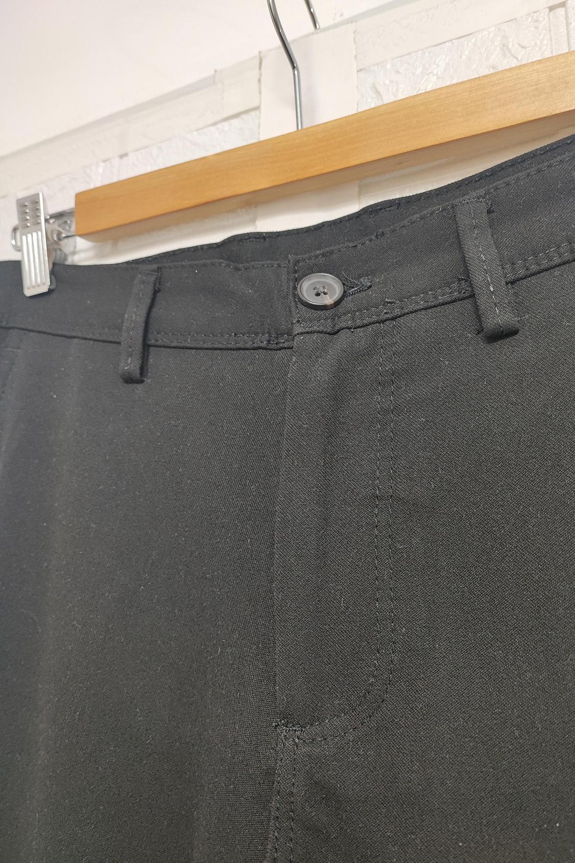 SLIM FIT HEATHERED TROUSERS - Image 2