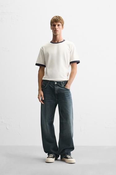 ДЖИНСЫ RELAXED FIT — СИНИЙ от Zara — изображение 0