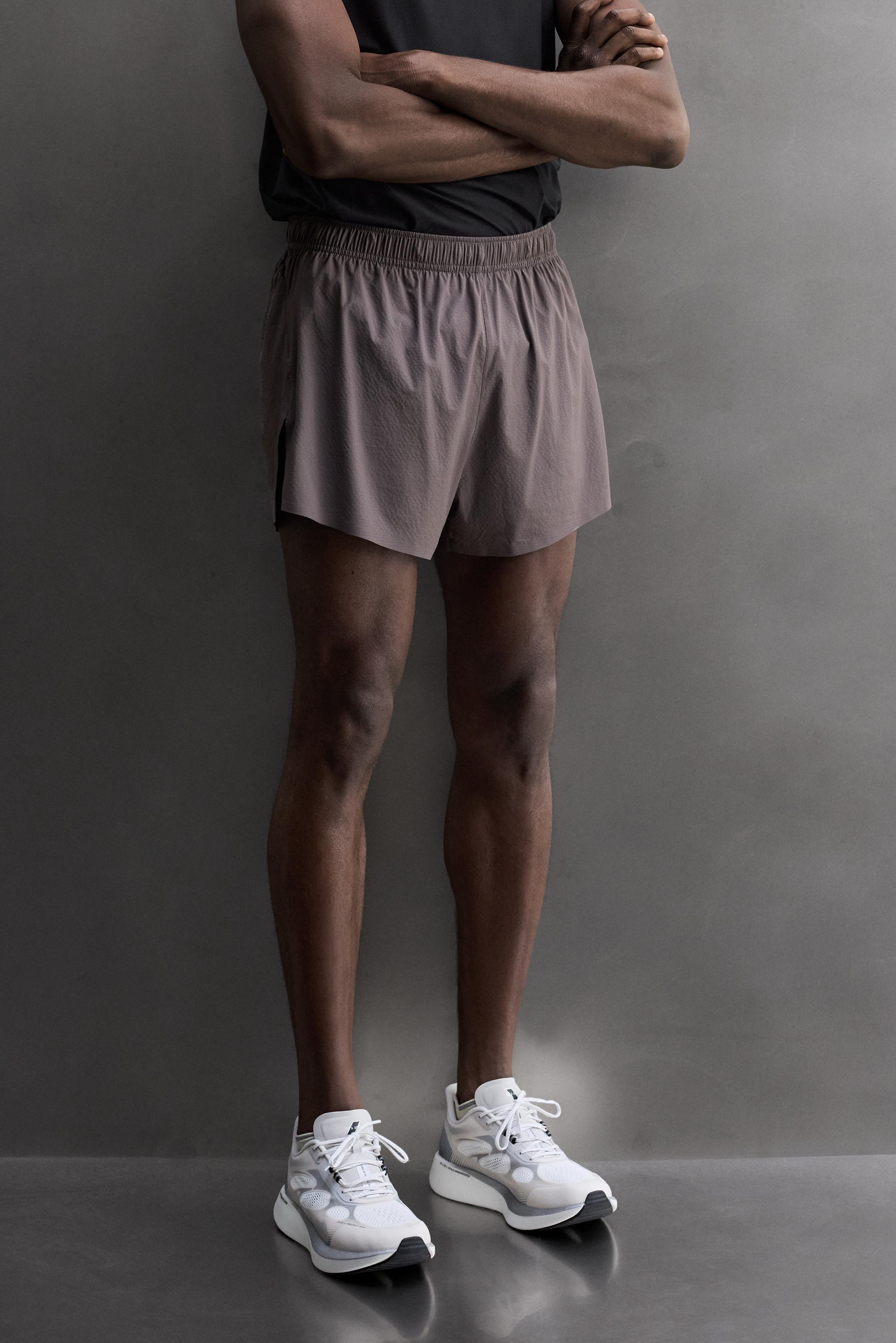 3" LIGHTWEIGHT RUNNING SHORTS — Purple