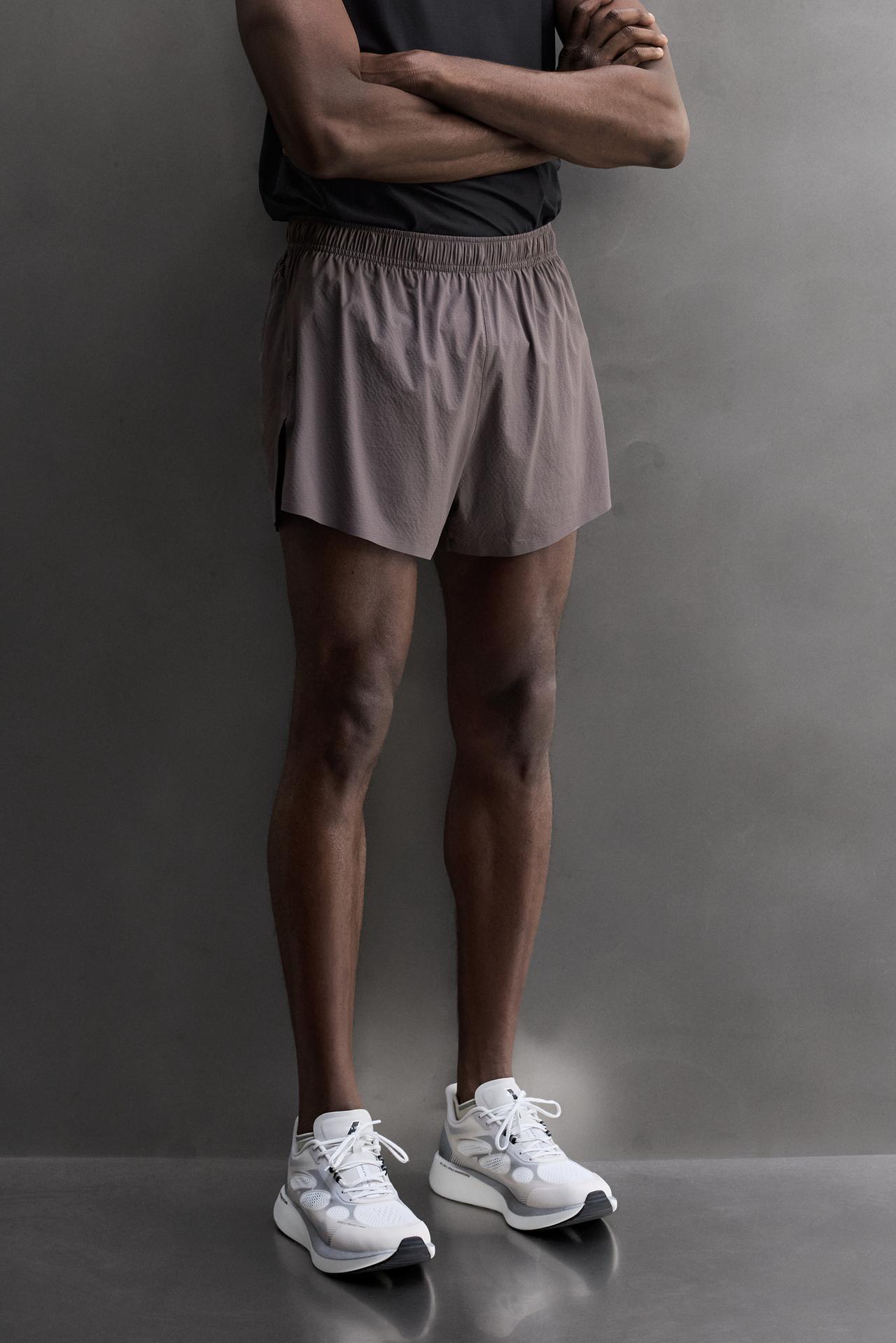 LIGHTWEIGHT RUNNING SHORTS 3" — Purple