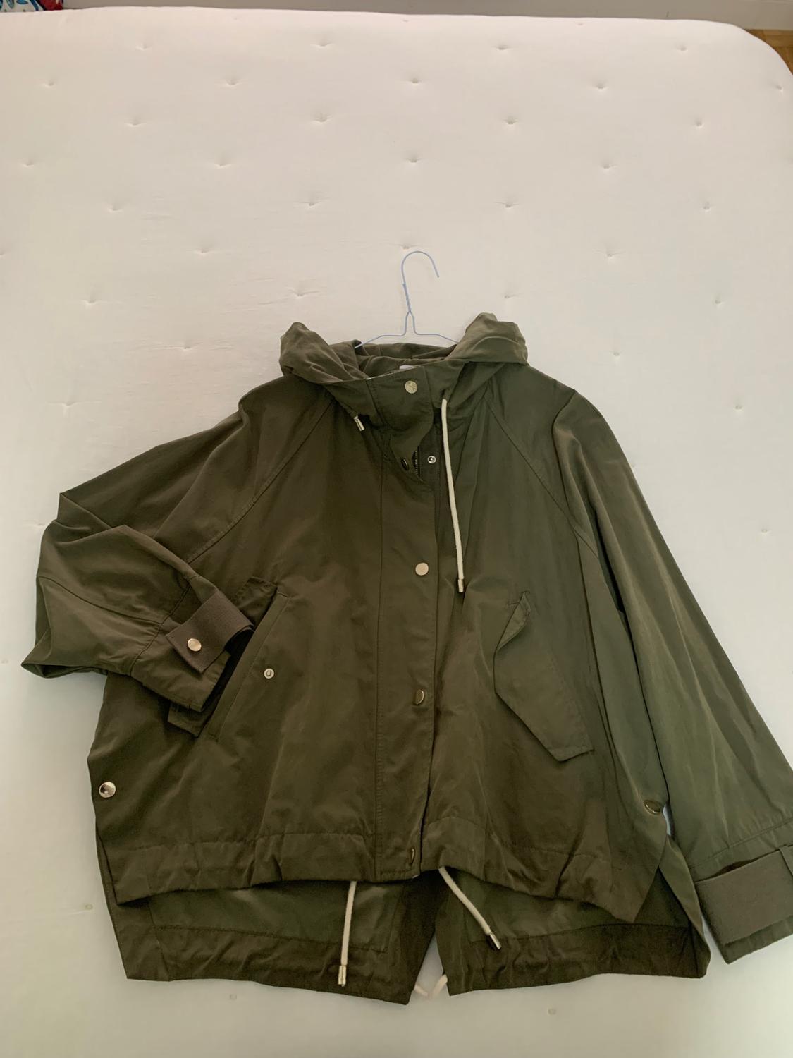 OVERSIZED JACKET WITH HOOD - Image 4