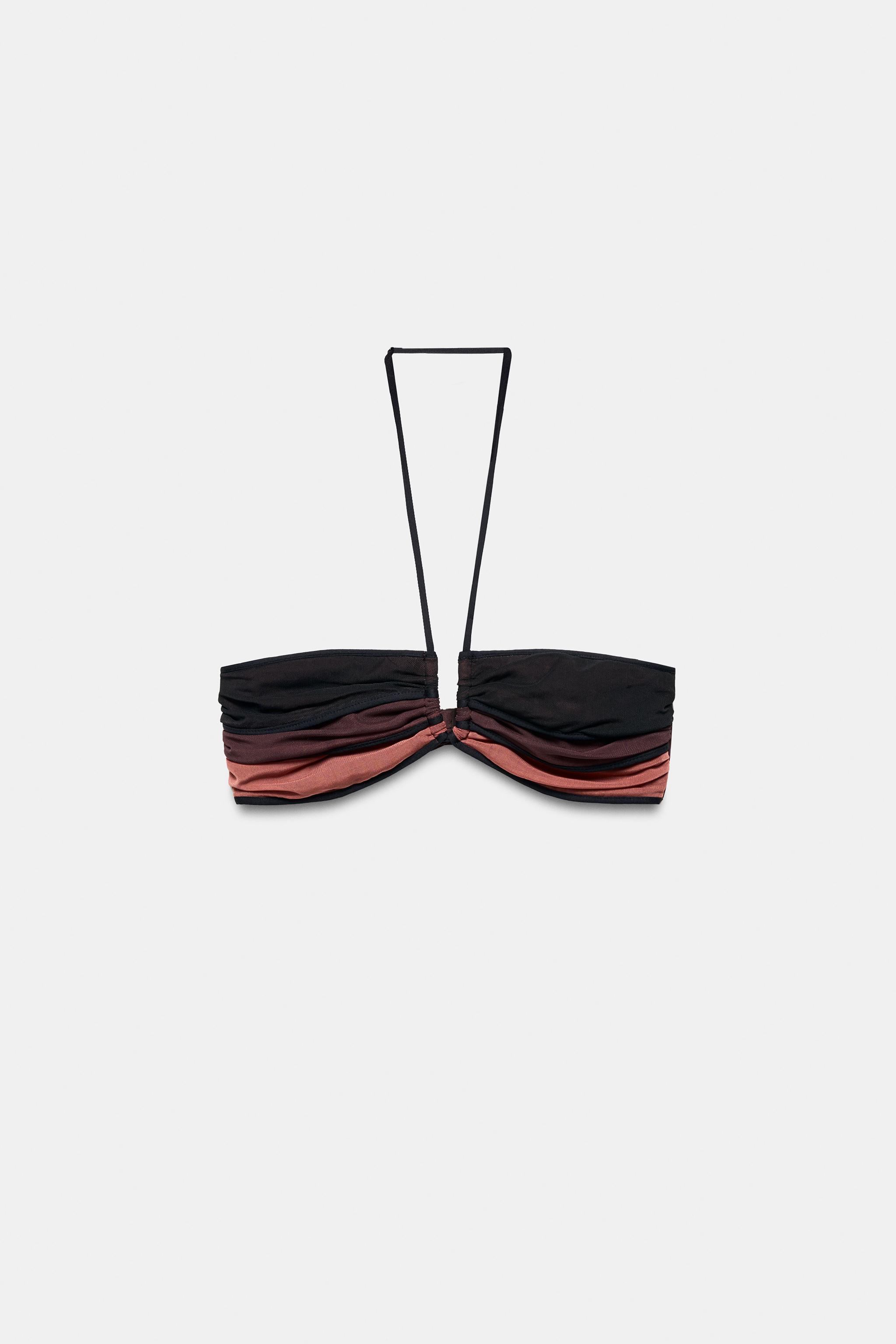 HAUT DE BIKINI BANDEAU TULLE