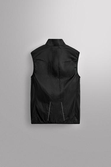 GILET TECHNIQUE LÉGER - Noir de Zara - Image 7