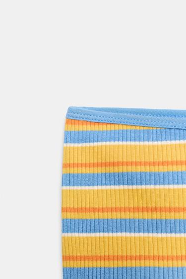 STRIPED MINI SHORTS - Multicoloured by Zara - Image 2