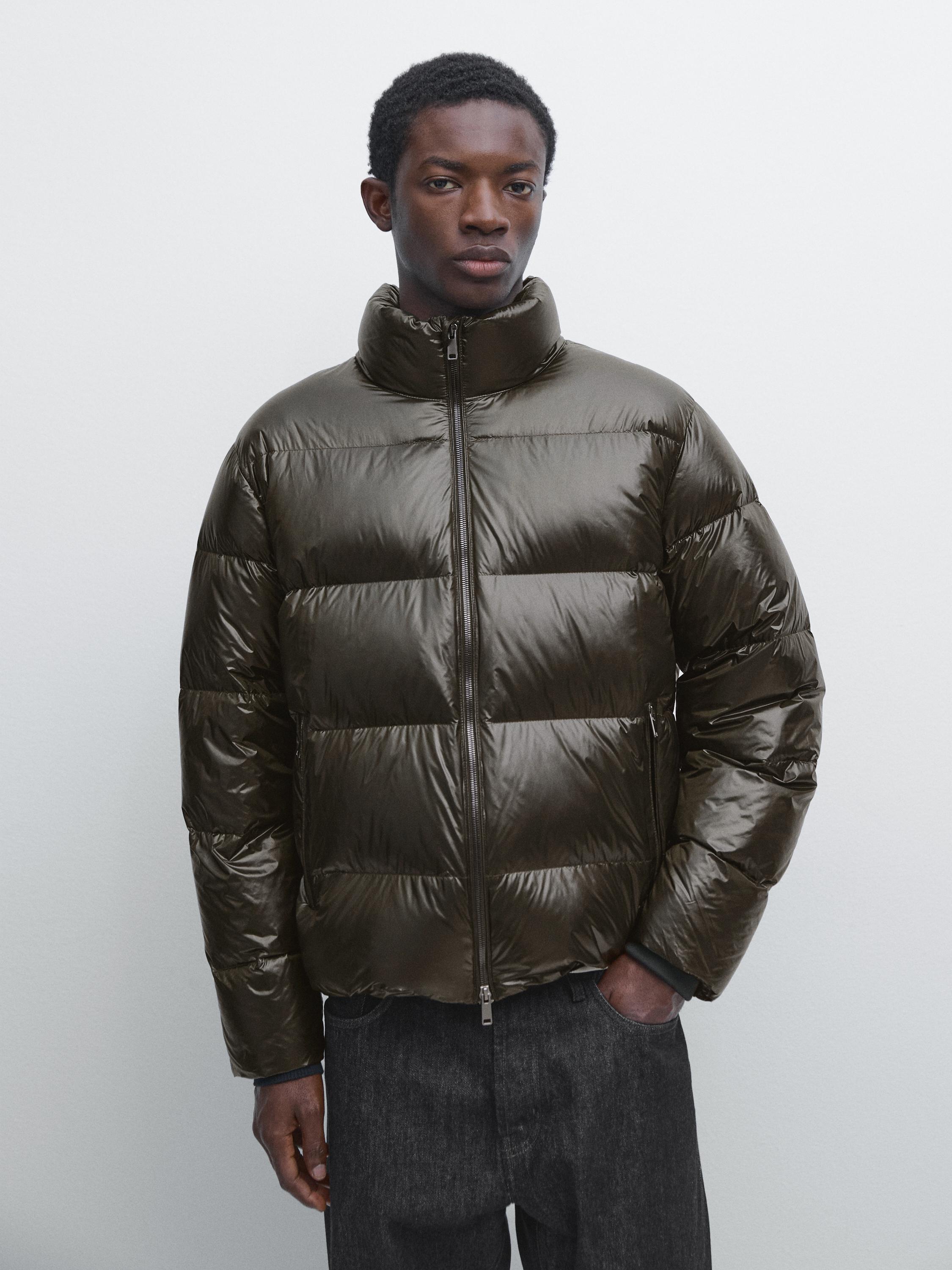 Veste matelassée en duvet mélangé