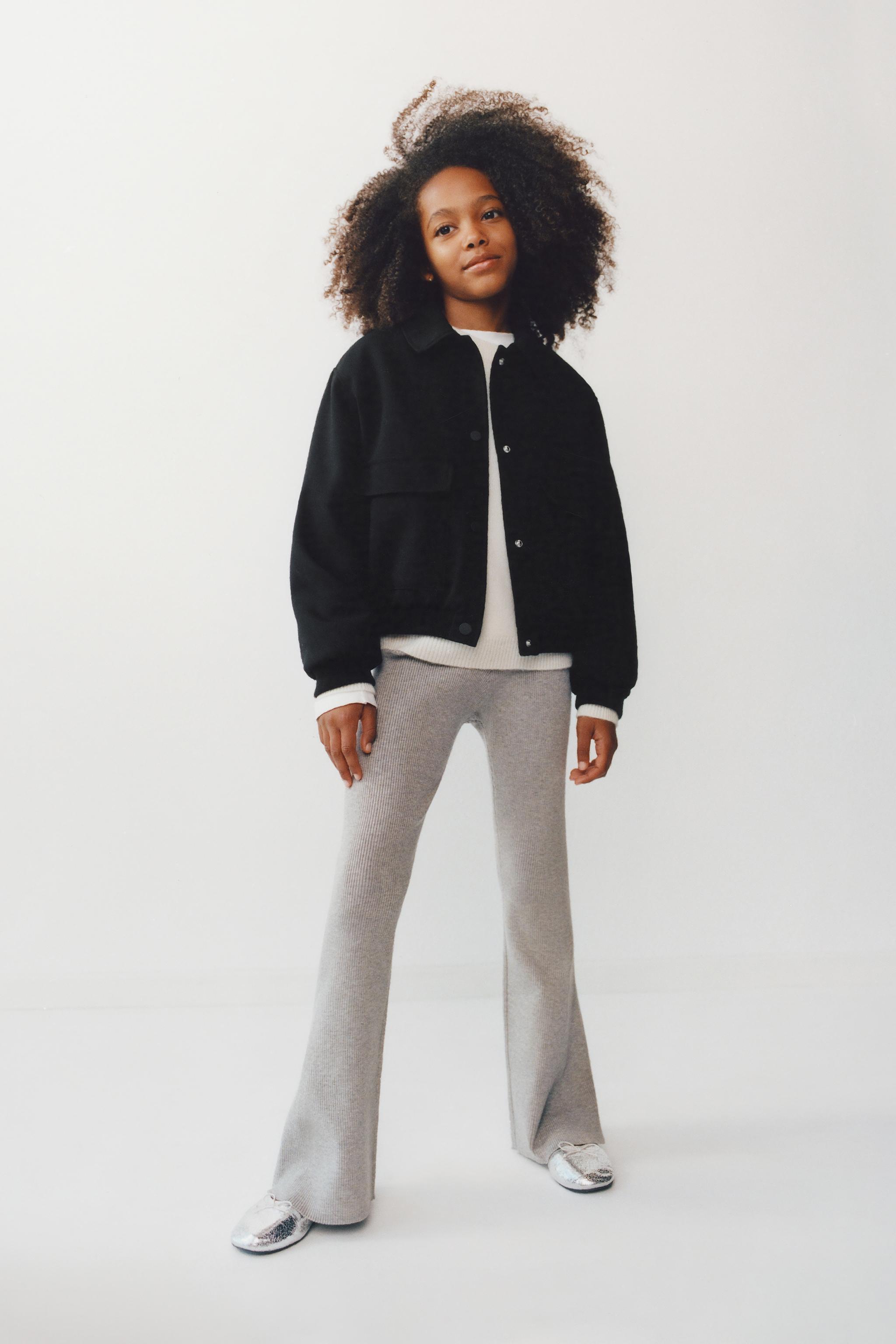 ZARA ショート丈パッチポケット ボンバージャケット ZARAザラ ショート丈パッチポケットボンバージャケット