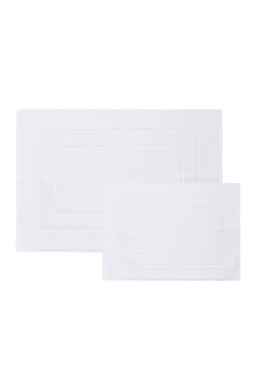 NON-SLIP COTTON BATH MAT - White by Zara