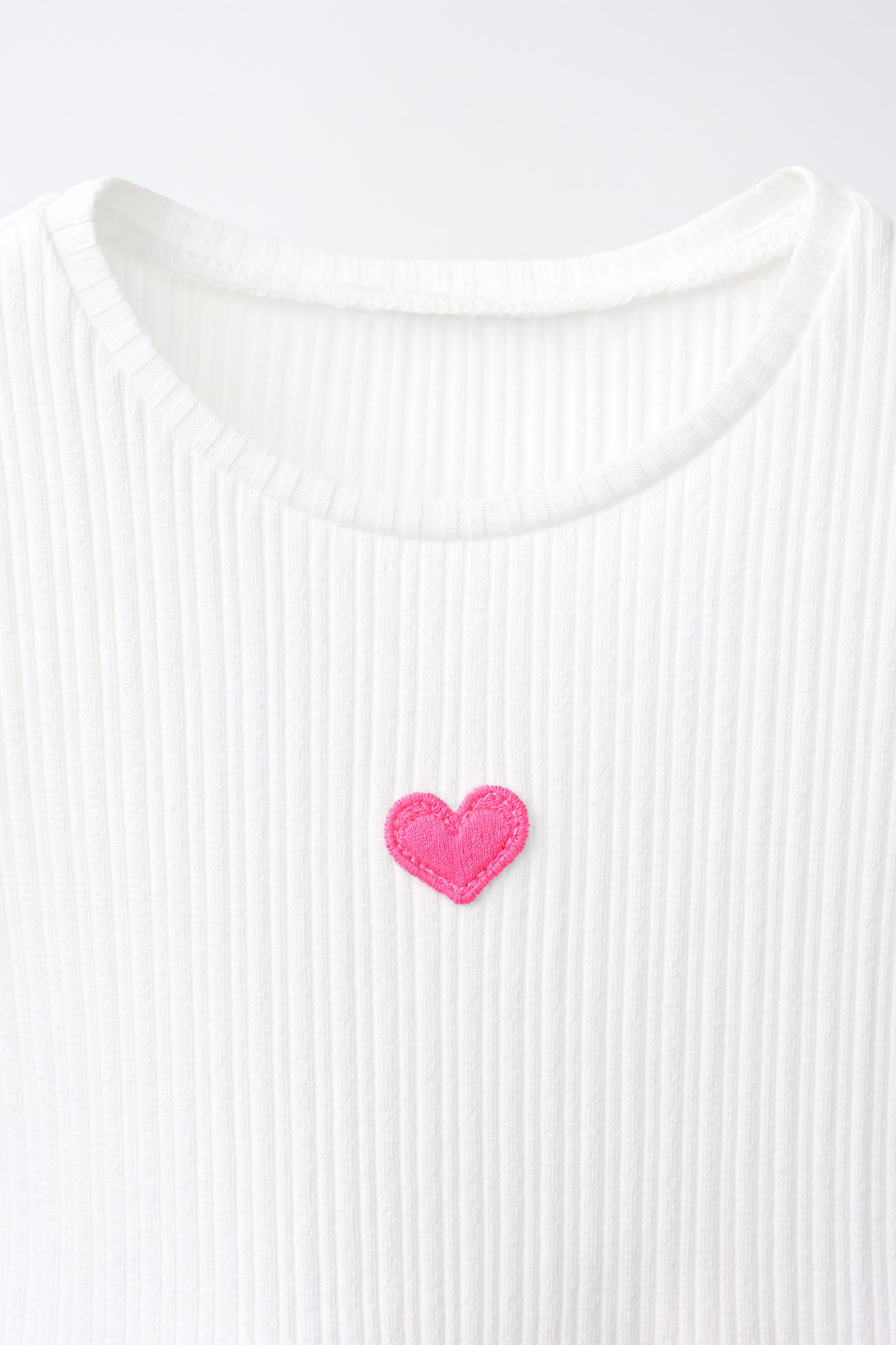 Детские платья Zara COMBINATION EMBROIDERED DRESS — фото 3
