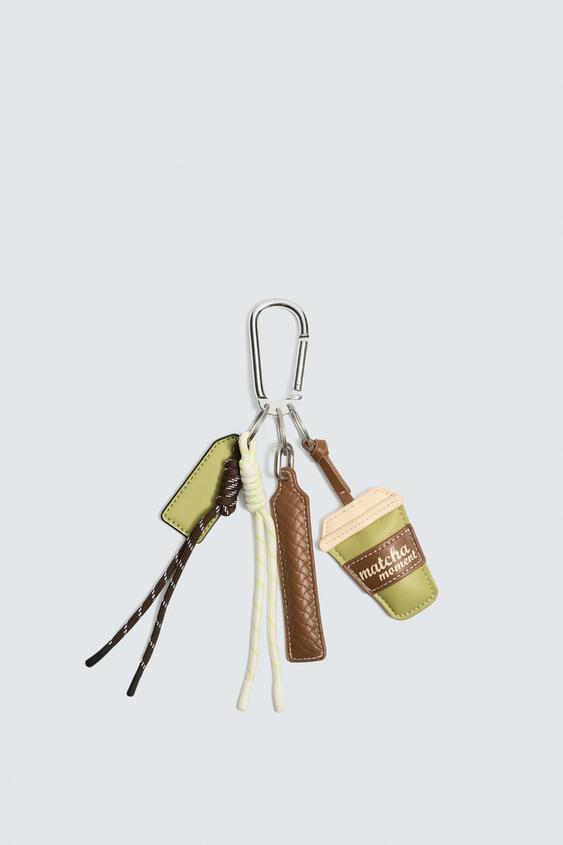 MULTI-CHARM KEYCHAIN
