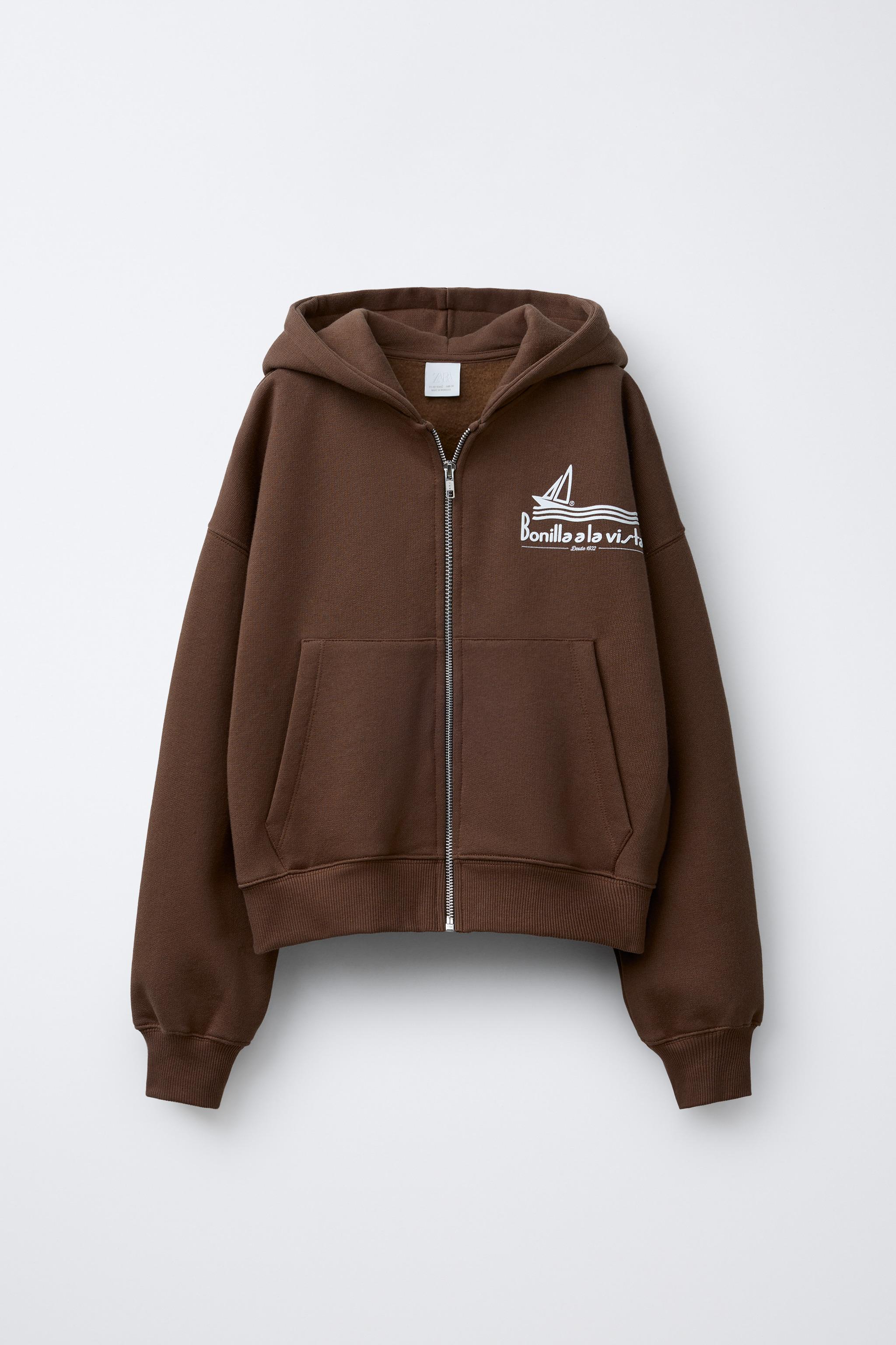 BONILLA A LA VISTA ® X ZARA ZIP-UP SWEATSHIRT