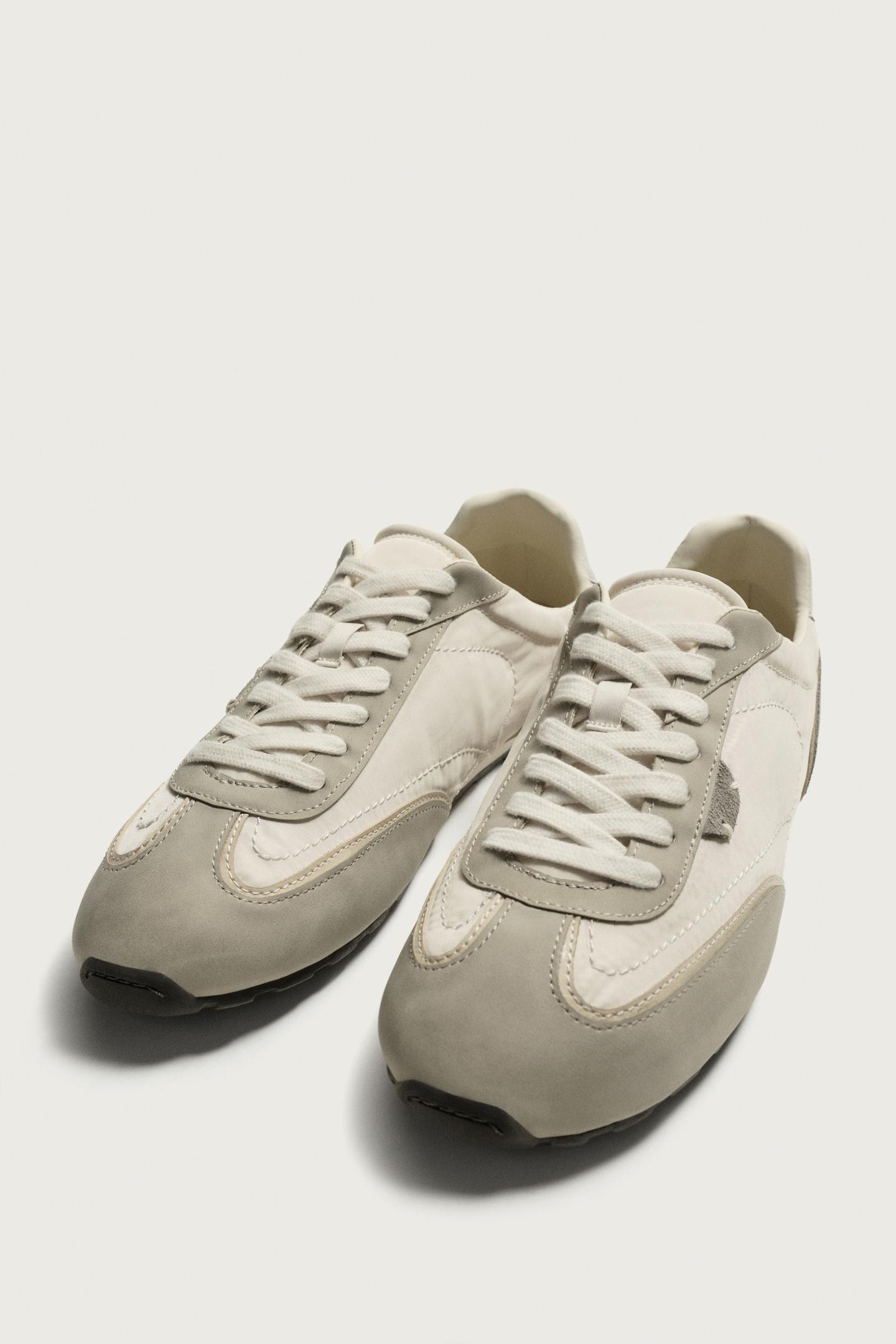 Мужские кроссовки Zara Retro Style, цвет: Белый — фото 5