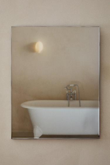 RECTANGULAR MIRROR - Silver by Zara