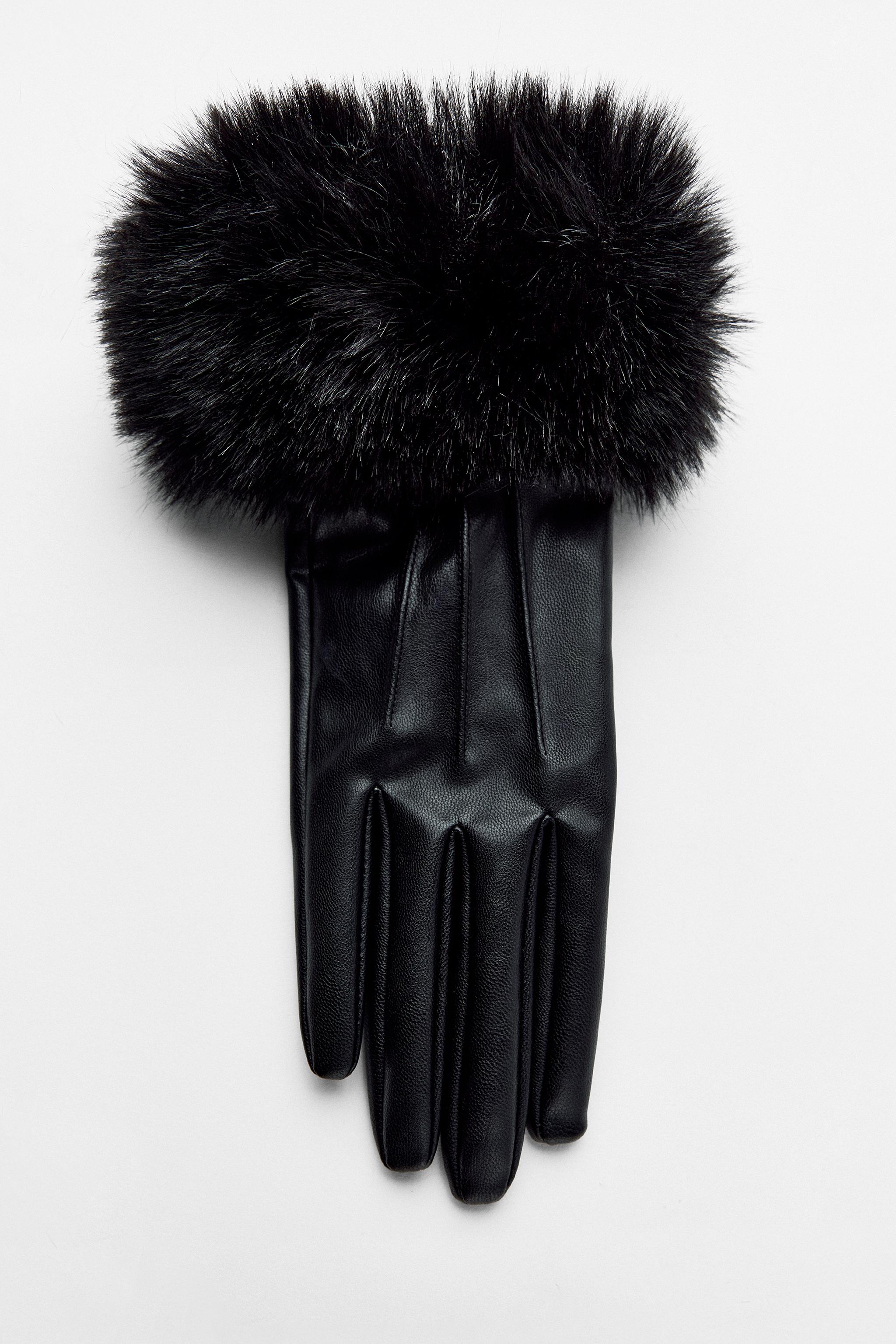 WEREWOLF HAIRY GLOVES Brown Rubber Adult Hands Furry Monster