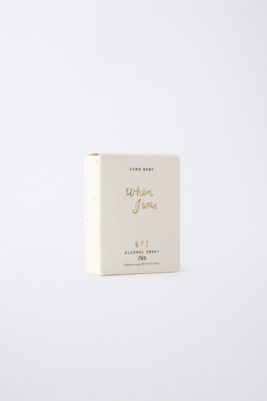 Zara BABY WHEN I WAS ALCOHOL-FREE PERFUMED WATER EDT 30ML (1.0 FL OZ) - Colored leather