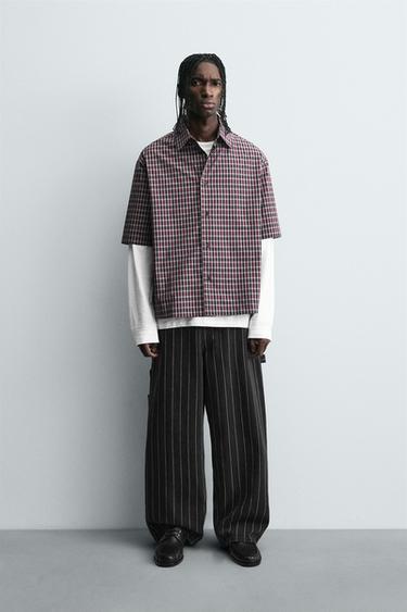 EMBROIDERED CHECK SHIRT - Multicoloured by Zara - Image 0