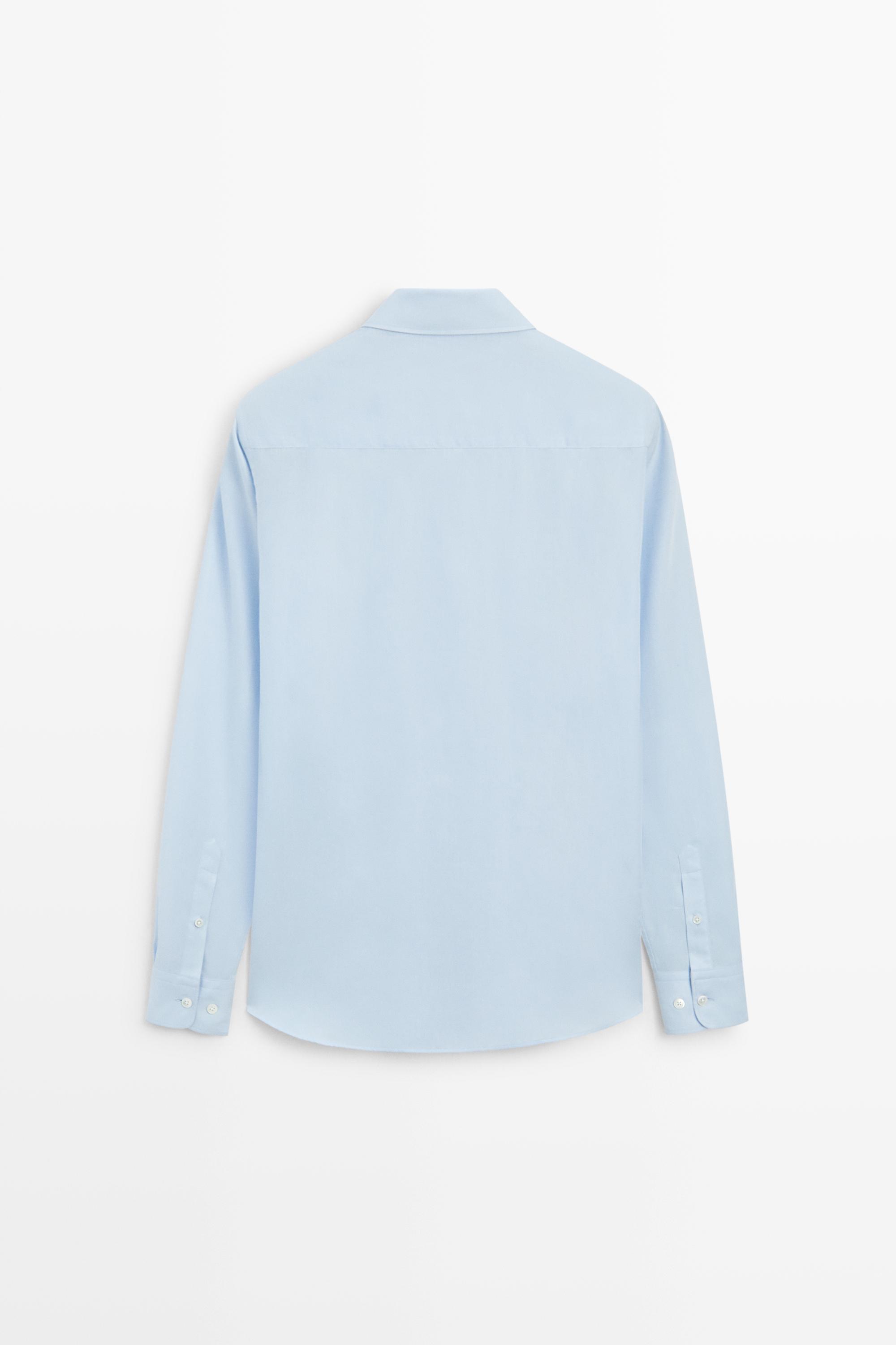 100% cotton twill regular fit shirt