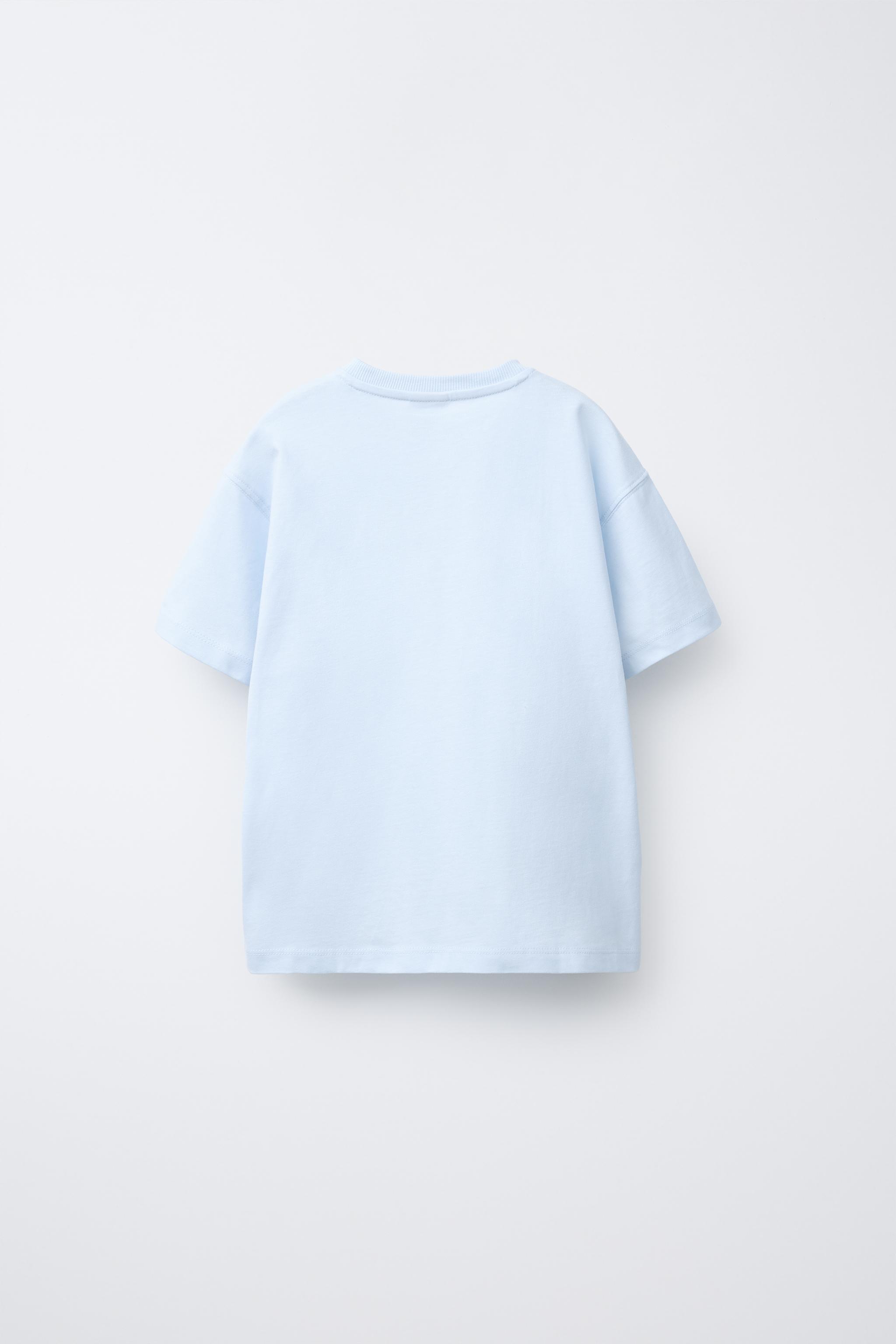★ドイツ発*ZARA*新作*FLORALプリント半袖シャツ/SKY BLUE★ FLORAL PRINT SHIRT - Sky blue | ZARA Mexico