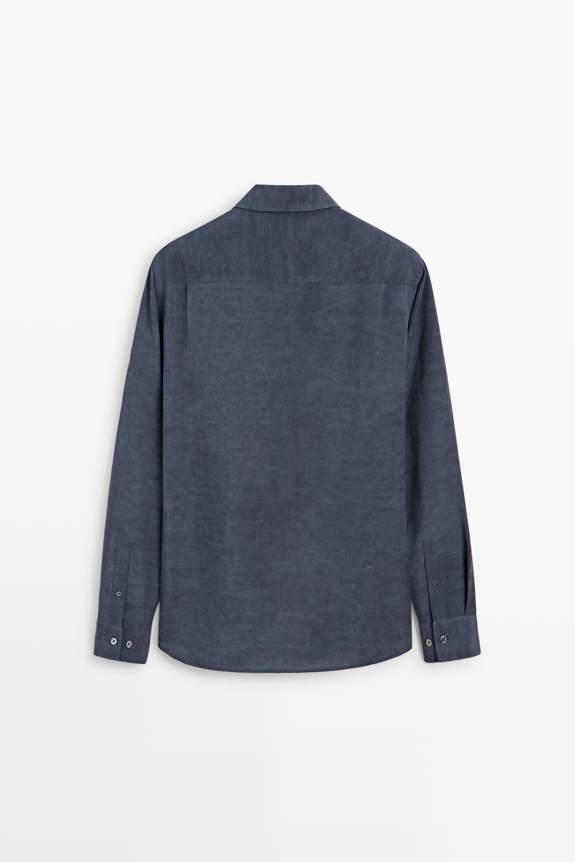 Regular fit shirt with pocket detail