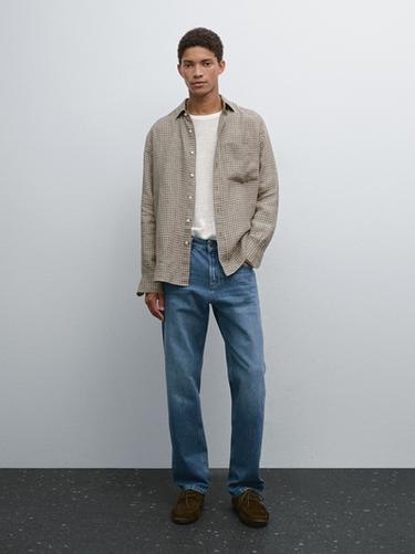 Zara Relaxed-fit jeans - Indigo - Image 0