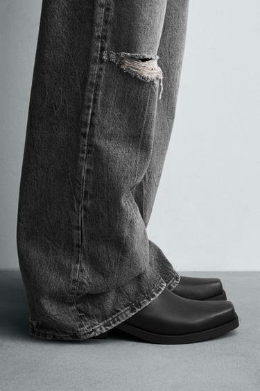 COWBOY BOOTS - Black by Zara - Image 0