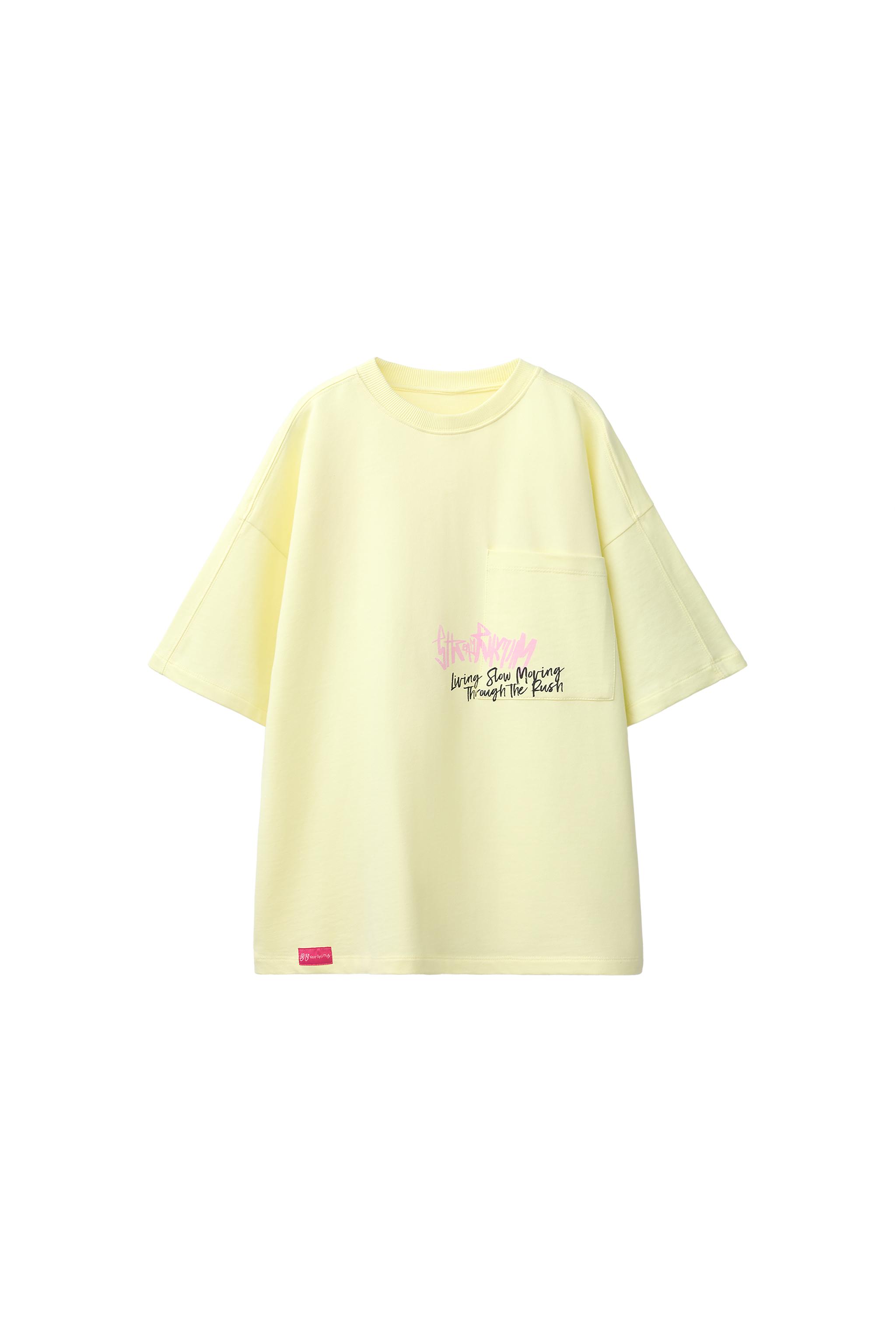 GRAFFITI PRINT T-SHIRT - Lime green | ZARA Canada