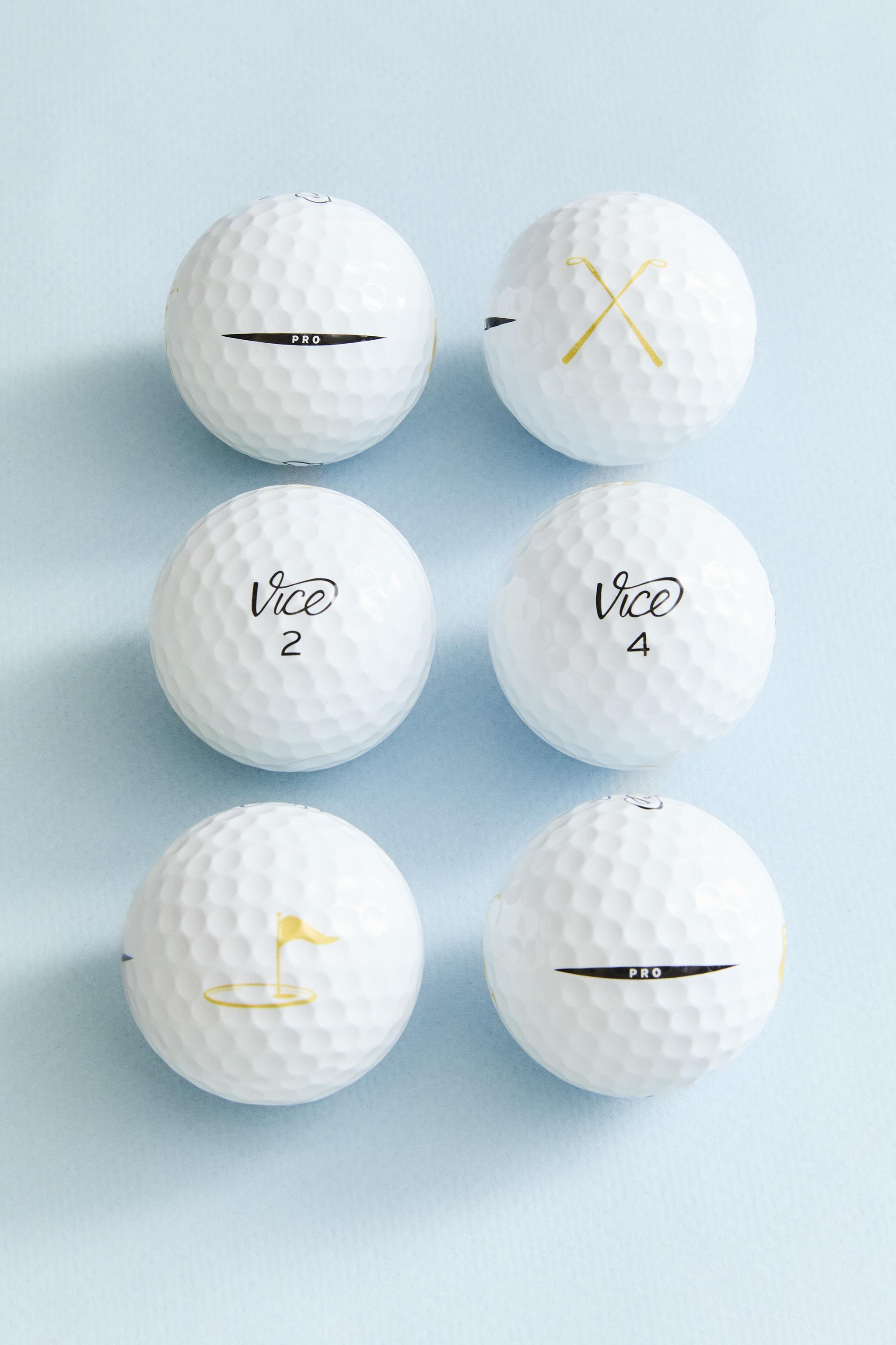 VICE PRO GOLF BALLS PACK (PACK OF 6)