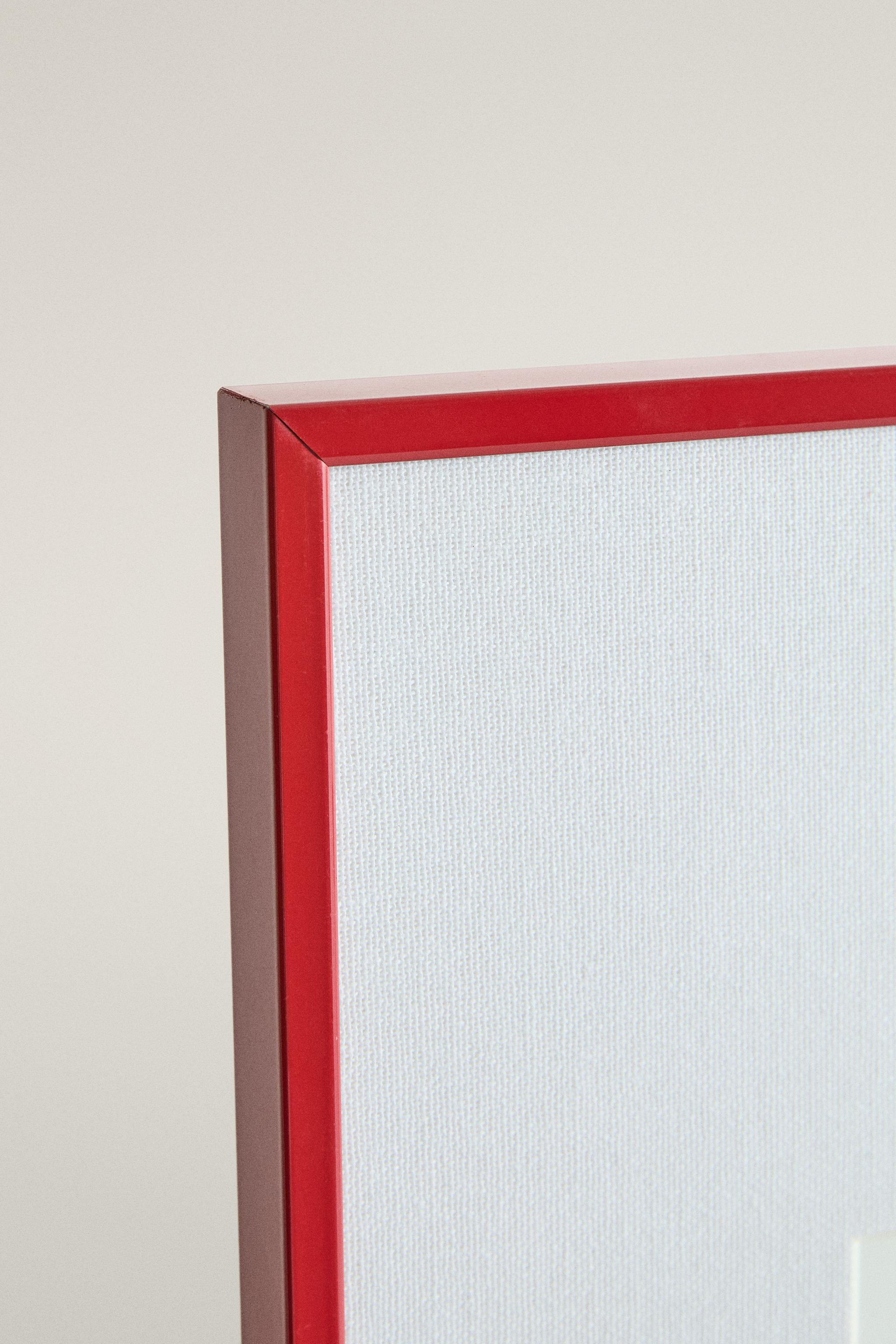METAL PICTURE FRAME WITH MAT - Red | ZARA United States