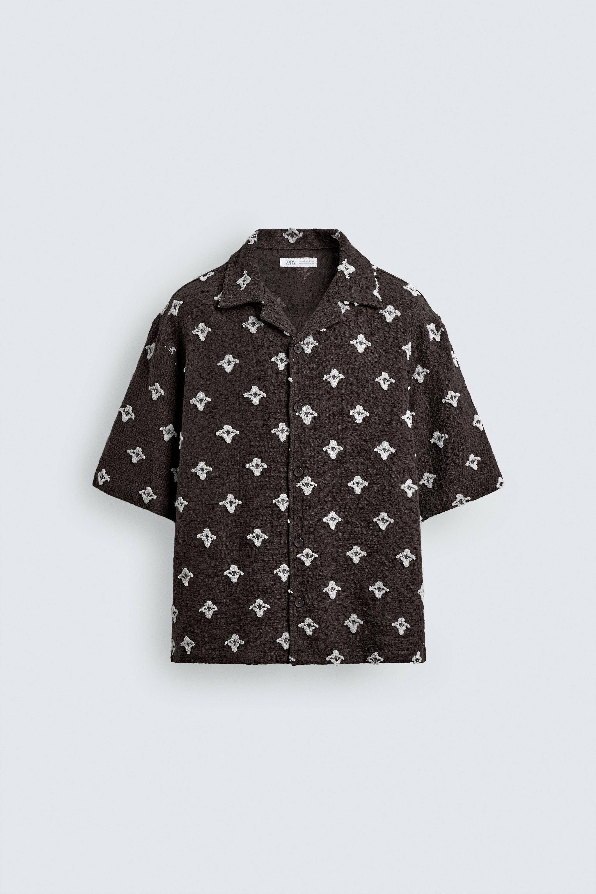 TEXTURED JACQUARD SHIRT