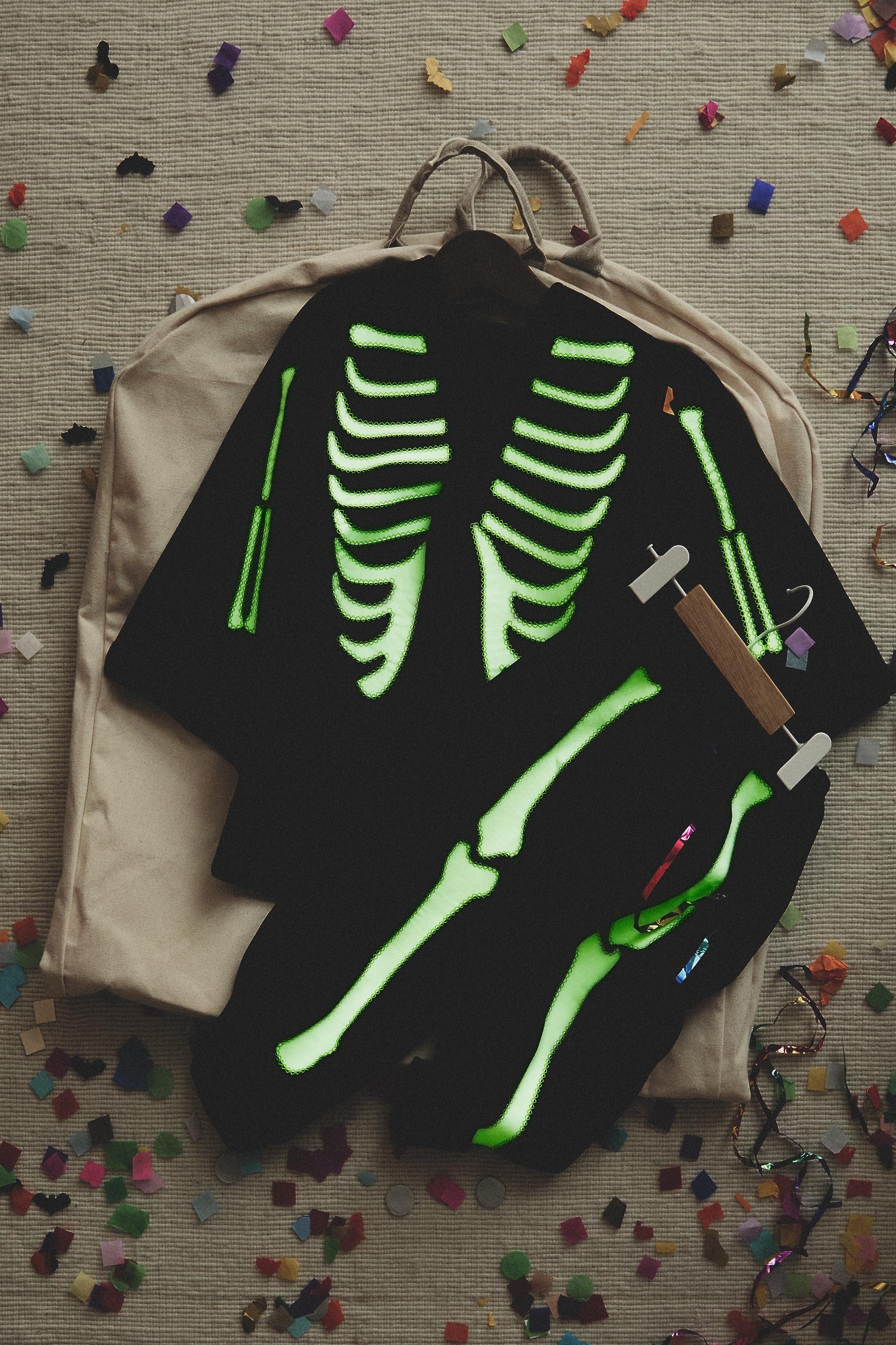 KIDS HALLOWEEN SKELETON COSTUME