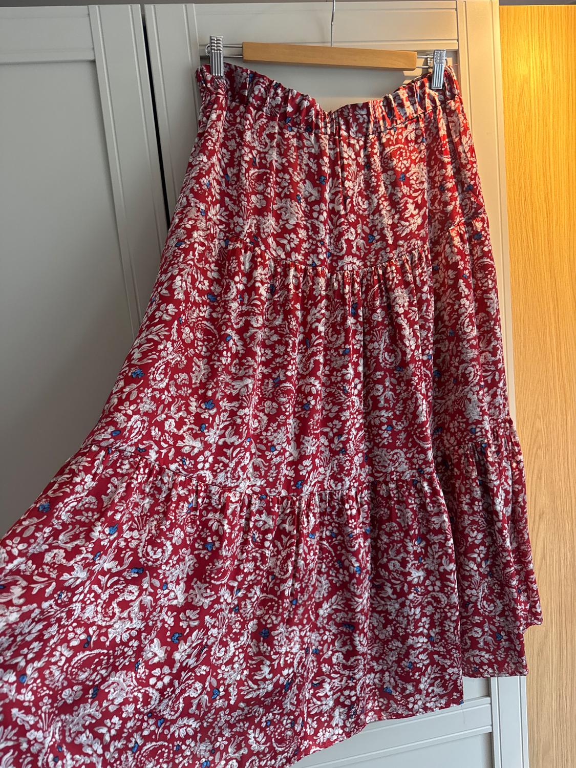 FLORAL PRINT SKIRT - Image 3