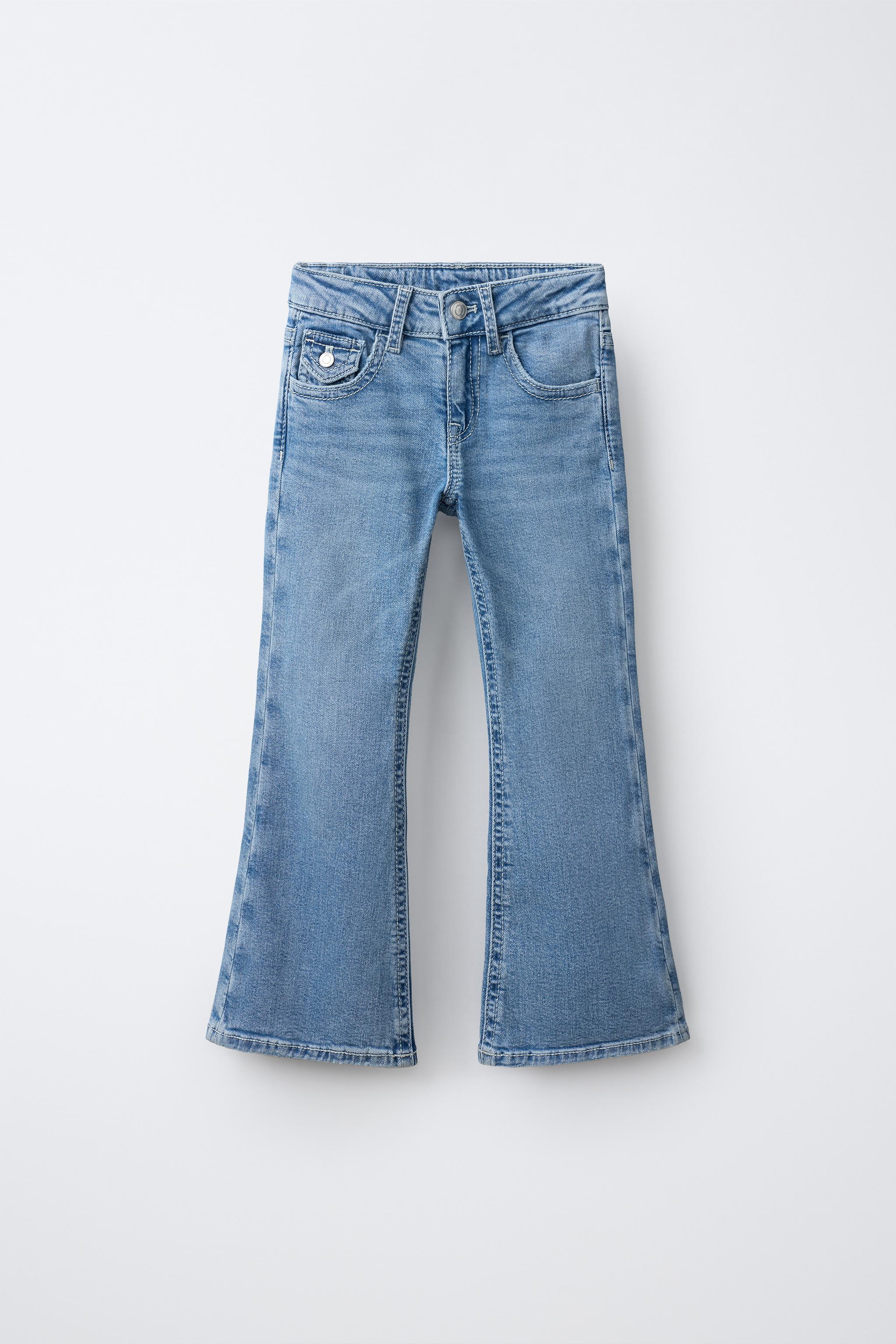 FLARE JEANS — Blue