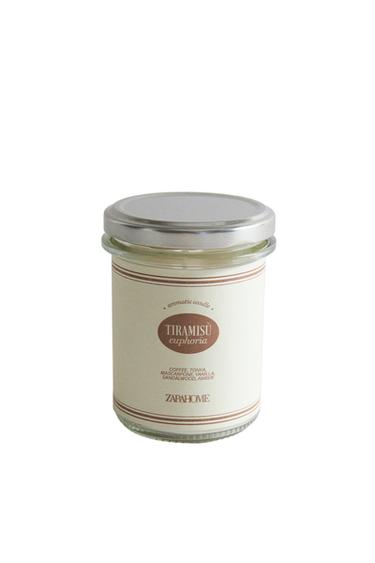 (130 G) BOUGIE PARFUMÉE TIRAMISU EUPHORIA - Kaki de Zara